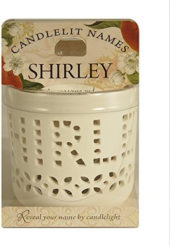 Candlelit Names Shirley, White