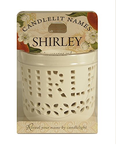 Candlelit Names Shirley, White