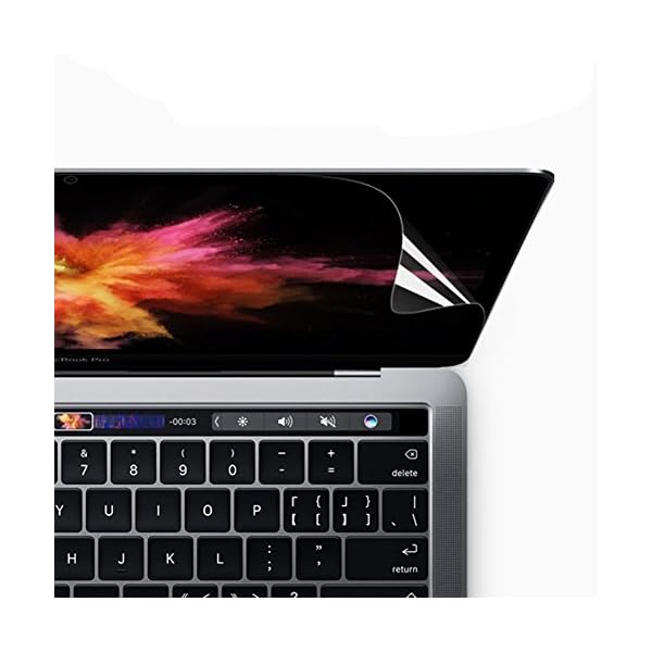 (2 pack) MacBook Pro 15 inch (A1707) Ultra Clear Laptop Screen protector, High Definition Anti-scratch Screen Protector for Macbook Pro 15.4 with Touch Bar - Image 3