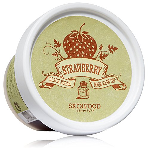 SKINFOOD Black Sugar Strawberry Mask Wash Off - 3
