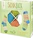 Produktbild SoxxBox No. 3 - Orange/ Türkis/ Grün/ Weiß: Anleitung und Material für ein Paar Muster-Socken zum Selberstricken