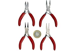 DONAU ELEKTRONIK GMBH Donau Elektronik 3640 Elektronik-u. Feinmechanik Zangen-Set 4teilig, 23 mm