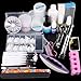 SpecialShare UV Nail Art UV Gel Kit/Set Nail Polisher Forms Brushes False Nails Sets UK Ship
