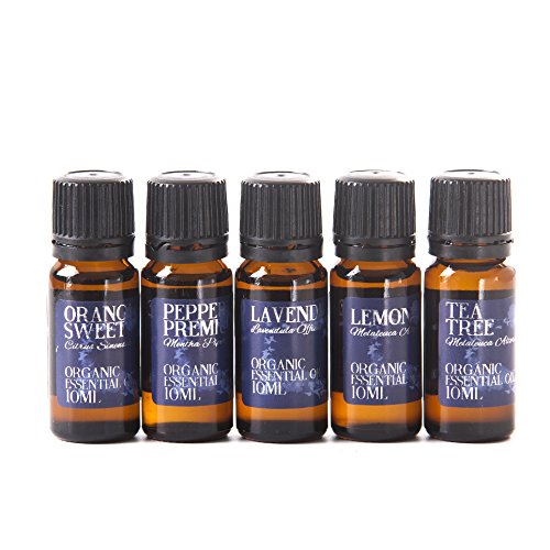 Mystic Moments Bio Ätherisches Öl Starterpaket – Lieblingsöle – 5 x 10ml – 100% Rein - 2