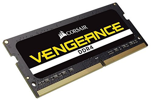 Corsair  CMSX32GX4M2A2400C16 Vengeance 32 GB (2 x 16 GB) DDR4 2400 MHz C16 260 Pin SODIMM Laptop Memory Kit - Black