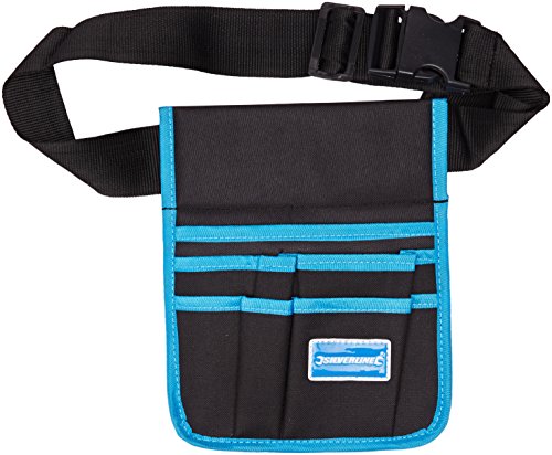 Silverline 245046 Werkzeuggürtel mit 5 Fächern 220 x 260 mm