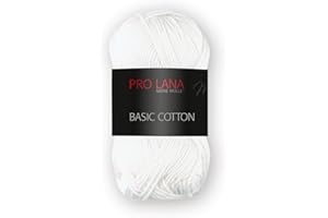 PRO LANA Prolana Basic Cotton Handstrickgarn (01 - weiß)