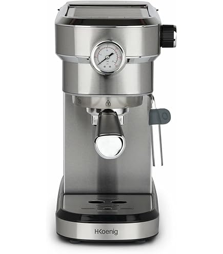 Koblenz Cafetera Espresso, Cappuccino y Latte, 15 Bares de Presión, Multipropósito, Potencia de