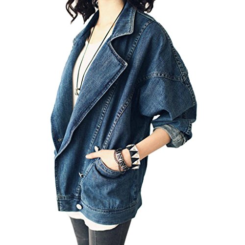 Hee Grand Women Fashion Denim Jacket Coat Chinese 2XL
