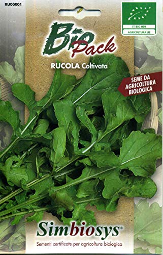 SEMENTI BIOLOGICHE PER ORTAGGI IN BUSTINA AD USO AMATORIALE (RUCOLA COLTIVATA)
