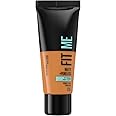 Maybelline Fit Me Foundation, Medium Coverage, Blendable With a Matte and Poreless Finish, For Normal to Oily Skin, Shade: 335 Classic Tan, 30ml