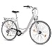 Produktbild 28" Zoll LUXUS ALU CITY BIKE DAMENRAD FAHRRAD CHRISSON RELAXIA 1.0 mit 6 Gang SHIMANO weiss