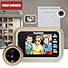 Produktbild danmini Türspion 6,1 cm LCD Color Display Digital Türspion HD IR-Nachtsicht, Bewegungserkennung Video Türklingel Tür Kamera
