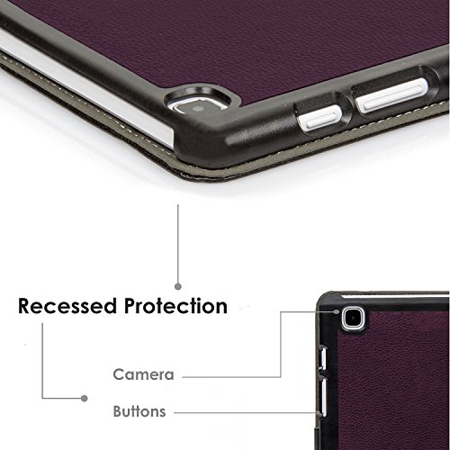 ForeFront Cases® – Kunstleder-Case mit Ständer Hülle für Samsung Galaxy Tab 3 8.0 8GB 3G + WiFi – mit magnetischer Auto-Sleep-Wake-Funktion – inkl. Bedienstift - 7