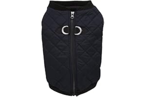 Gooby : Gilet matelassé à Carreaux, à la Mode, pour Chien, Extensible au Niveau de la Poitrine