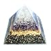 Produktbild emotion & design Pyramide Orgonit - Edelsteine, viel Messing und Kupferspirale