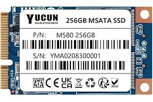 YUCUN MSATA III Disco Duro sólido Interno de Estado sólido 256GB SSD