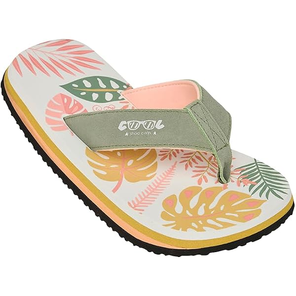 Tong Légère été COOL Shoe Corp. - Tong - LOG - Confortable Tong Support Voûte Plantaire LOG