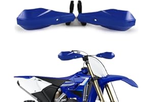 AnXin Paramani 7/8" 22mm e 1 1/8" 28mm Paramani Moto Universali per Pit Bike Motocross YZ85 YZ125 YZ250 YZF125 PW80 WR250R ATV Blu