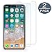 Produktbild IPhone X Panzerglas Schutzfolie, Zloer 2-Stück Displayschutz IPhone X Glass Folie Schutzfolie Glas Panzerfolie Displayschutzfolie für Apple IPhone X