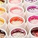 36 Nail Art Tip Polish Glitter Powder Builder UV Gel Lamp Acrylic DIY Decoration Fashion Xmas Gift [version:x8.2] by DELIAWINTERFEL