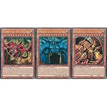 Yu Gi Oh Egyptische Goden Kaartenset - Slifer, Obelisk & Ra - Duits - Limited Edition Godenkaarten