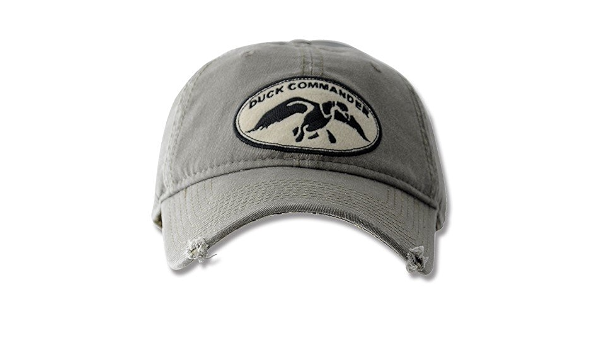 Duck Commander Olive Logo Distressed 
