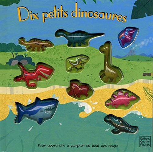 couverture de : Dix petits dinosaures