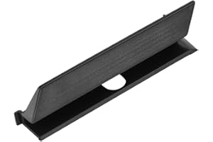 TOPIKY Tapa de la Puerta de la Cubierta de la Ranura, Disco Duro de plástico HDD Reemplazo de la Tapa de la Puerta de la Ranura del Disco Duro para la Consola Pro, Negro