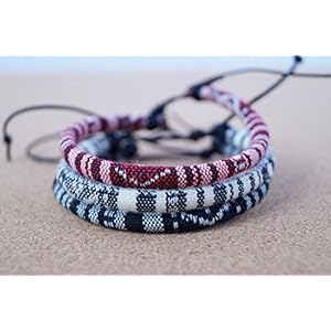 3x Surfer Fußband MADEBYNAMI, Fußbändchen, Fußkette, Surfen, Segeln, Klettern