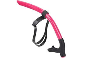 WOHPNLE Finis Snorkel, Portable Swim Snorkel for Lap Swimming Detachable Design Lap Swimming Snorkel with Adjustable Buckle Snorkel for Lap Swimming