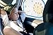 ENIMENIE - Leo The Lions EZ Cling Baby Car Window Shades (2 Pack) with UPF 30+ and UV Ray Protection - LIFETIME WARRANTY