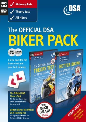 The Official DSA Biker Pack - Theory Test CD-ROM and Better Biking DVD (2011 edition)