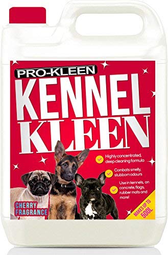 Pro-Kleen Kennel Kleen - Limpiador y desodorizador (Fragancia de Cerezo) - Paquete de 5 litros