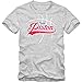 Produktbild True Piston #3 T-Shirt | Herren | Basketball | Play Offs | Champion | Basketball Shirts | American Sports | USA | Herrenshirt, Farbe:Graumeliert (Grey Melange L190);Größe:S