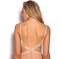 GLAMROOT Women's Adjustable Low Back Bra Strap Convertor/Extender 1 & 2 Hook (Pack Of 3) Black,White,Beige One Size