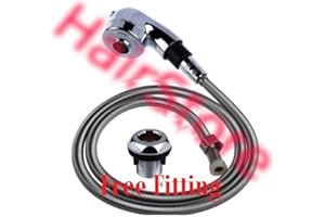 HAIRSTORE Soffione doccia a doppia funzione, spruzzatore per capelli, per salone, parrucchiere, lavandino