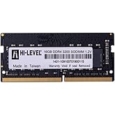 HI-LEVEL 16GB 3200MHz DDR4 1.2V CL22 SODIMM RAM