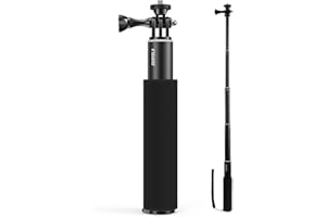 Surfola Palo Selfie, Monopie Ajustable para Camara Deportiva, Accesorio retráctil portátil y Ligero