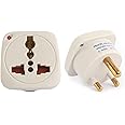 Terminator Multi Travel Adapter 110-250V 5A Power Plug with Safety Shutter and LED Indicator TL-20