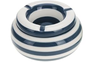 KOOPMAN INTERNATIONAL B.V. Posacenere in ceramica, 3 tagli, colori assortiti, diametro 110 mm