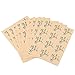 Produktbild Merssavo 108 Pcs Dank Kraft Siegel Aufkleber Sticker für Wedding Favor,Umschlag,Karte,Geschenke 35mm