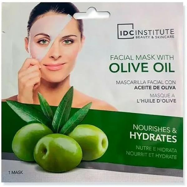 IDC INSTITUTE Aloe Vera + Peptide Gesichtsmaske – Regenerierend & Beruhigend, 22 G