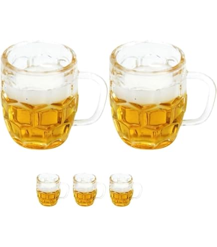 Lot De 40 Mini Bouteilles De Bière En Résine – Miniatures Réalistes Pour Maison De Poupée, Scrapbooking, Artisanat Et Décoration Scène