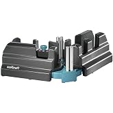 Wolfcraft Miter Box and False Square I 6948000 I 2 in 1 Product for Exact | 6948000 2-in-1 Woodworking Hand Tool for Skirting
