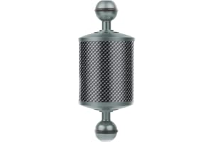 CS PRIORITY Förbättrad diameter 60 mm kolfiber flytande flytkraft vattenarm 5 tum 8 tum dubbla kulhuvud 1 tum DSL-kamerabricka undervattensdykning tillbehör (ny 5 tum