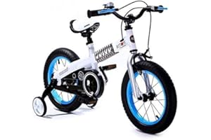 ROYAL BABY Royalbaby Button freestyle girl’s boy’s kids children bike bicycle, 10 colours, in size 12”, 14”, 16” with stabilisers.