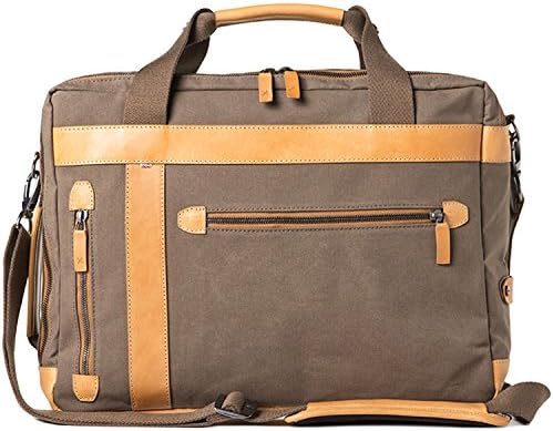 Barber Shop Undercut Convertible Canvas Bag - Sand