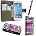 Price comparison product image FOR SAMSUNG GALAXY S4 MINI I9190 NEW ARRIVAL PREMIUM QUALITY PU LEATHER MAGNETIC FLIP CASE COVER POUCH + SCREEN PROTECTOR +STYLUS (Aztec Dark Tribal Vintage Book)
