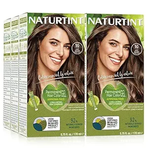 Naturtint Permanent Hair Color 5 G Light Golden Chestnut, 5.28 Fl Oz (6 Pack)